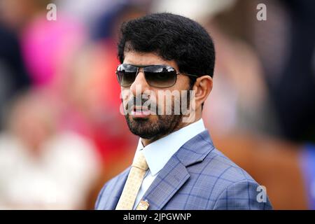 Trainer Saeed bin Suroor am zweiten Tag des Ebor Festivals auf der Pferderennbahn in York. Bilddatum: Donnerstag, 18. August 2022. Stockfoto