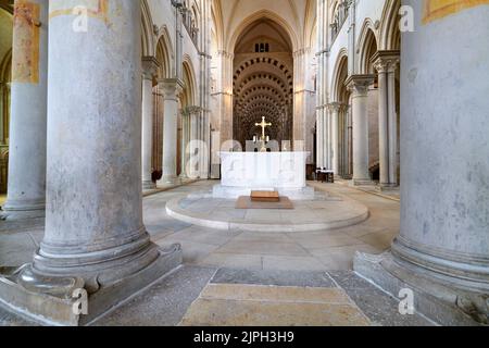 Abtei Von Vezelay. Bourgogne Frankreich. Stockfoto