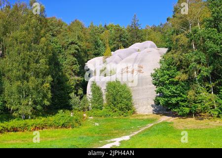 Galle kameny, Lausitzer Gebirge Stockfoto