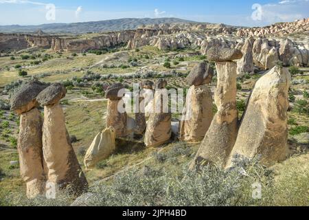 Kappadokien Stadt in der Türkei Stockfoto