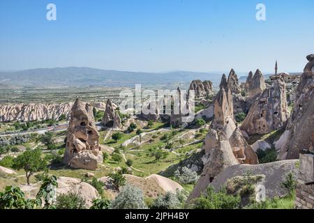 Kappadokien Stadt in der Türkei Stockfoto