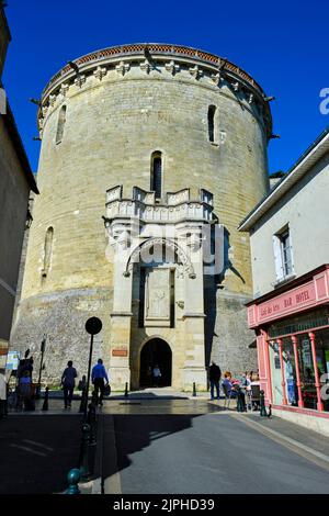 Frankreich, Indre-et-Loire (37), Amboise, Loire-Tal, das von der UNESCO zum Weltkulturerbe erklärt wurde, Schlösser im Loire-Tal, königliche Burg von Amboise Stockfoto