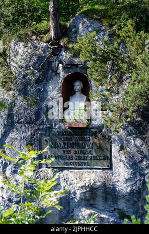 Büste, maximilian ii., Büsten Stockfoto