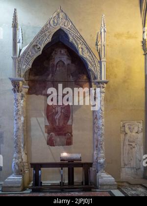 Basilica di Santa Chiara, Neapel Stockfoto