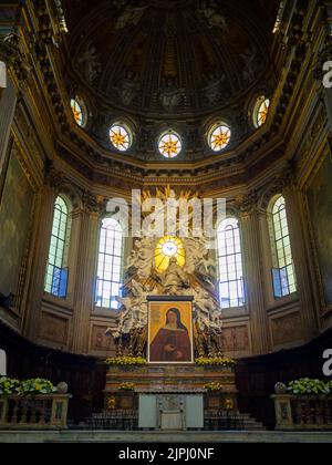Cattedrale di Santa Maria Assunta Apsis, Neapel Stockfoto