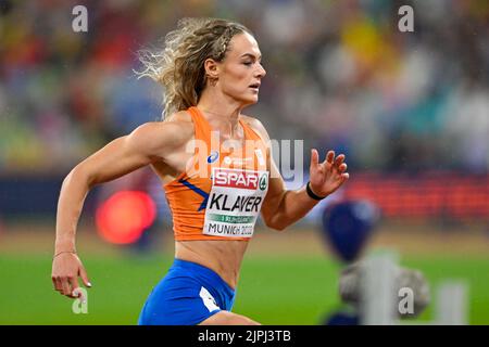 MÜNCHEN, DEUTSCHLAND - 18. AUGUST: Lieke Klaver aus den Niederlanden