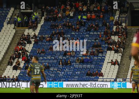 Sheffield, Großbritannien. 18. August 2022. *** Während des Spiels der EFL Sky Bet Championship zwischen Sheffield Utd und Middlesbrough in der Bramall Lane, Sheffield, England am 8. März 2022. Foto von Simon Hall. Nur zur redaktionellen Verwendung, Lizenz für kommerzielle Nutzung erforderlich. Keine Verwendung bei Wetten, Spielen oder Veröffentlichungen einzelner Clubs/Vereine/Spieler. Kredit: UK Sports Pics Ltd/Alamy Live Nachrichten Stockfoto