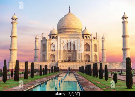 taj mahal, agra, taj Mahals, agras Stockfoto