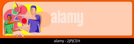 Zwei Kollegen Präsentieren Aktuelle Updates Zu Den Krutialen. Geschäftsleute Zeigen Neue Wichtige Ankündigungen. Führungskräfte, Die Über Die Aktuellen Relevanten Informationen Sprechen Stock Vektor