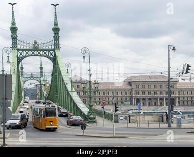 budapest, Freiheitsbrücke, budapests, Freiheitsbrücken Stockfoto