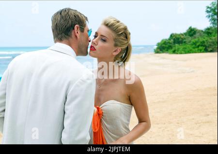 ECKHART, HEARD, THE RUM DIARY, 2011 Stockfoto