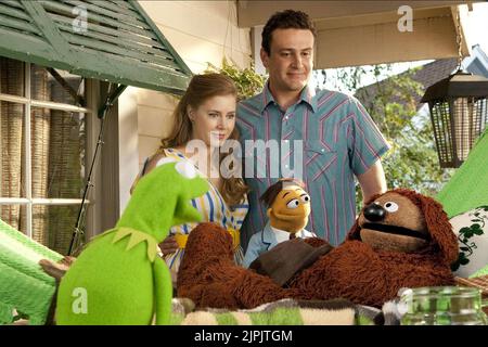 KERMIT, ADAMS, WALTER, SEGEL, ROWLF, THE MUPPETS, 2011 Stockfoto
