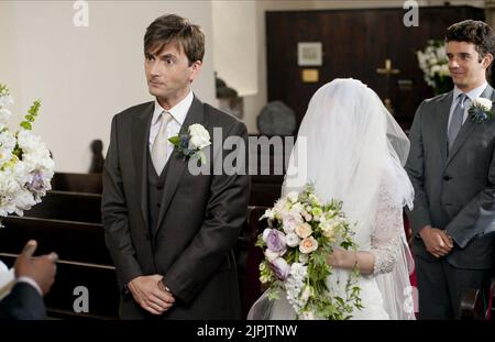 DAVID TENNANT, Kelly Macdonald, MICHAEL URIE, der LOCKVOGEL Braut, 2011 Stockfoto