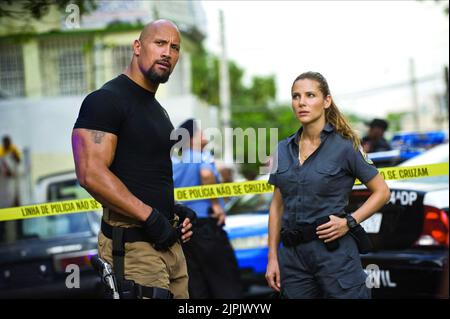 DWAYNE JOHNSON, Elsa Pataky, FAST FÜNF, 2011 Stockfoto