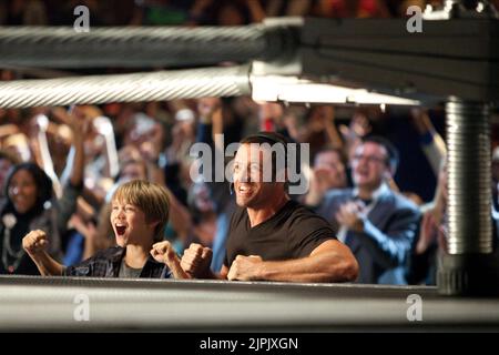 DAKOTA GOYO, Hugh Jackman, Stahl, 2011 Stockfoto