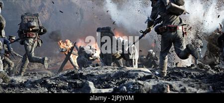 SCHLACHTFELD-SZENE, 1911, 2011 Stockfoto