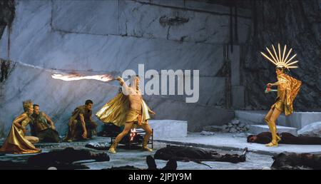 ISABEL LUCAS, Stephen Dorff, HENRY CAVILL, LUKE EVANS, DANIEL SHARMAN, unsterblichen, 2011 Stockfoto