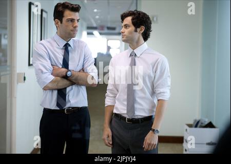 ZACHARY QUINTO, Penn Badgley, MARGIN CALL, 2011 Stockfoto