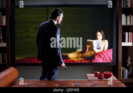 ANTONIO BANDERAS, ELENA ANAYA, die Haut, die ich in 2011 LIVE Stockfoto