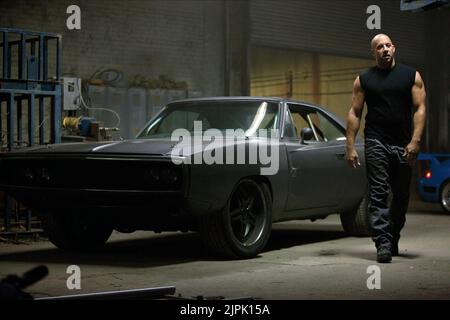 VIN DIESEL, FAST FÜNF, 2011 Stockfoto