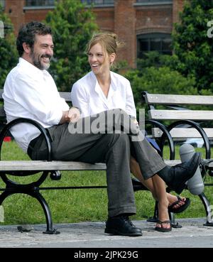 JEFFREY DEAN MORGAN, Hilary Swank, DER BEWOHNER, 2011 Stockfoto