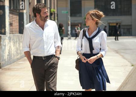 JEFFREY DEAN MORGAN, Hilary Swank, DER BEWOHNER, 2011 Stockfoto