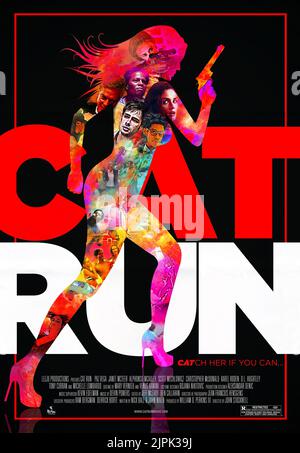 FILMPOSTER, CAT RUN, 2011 Stockfoto