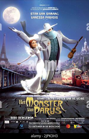 LUCILLE FRANCOEUR, Poster, ein Monster in Paris, 2011 Stockfoto