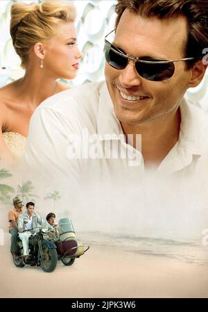 Bernstein gehört, Johnny Depp, der RUM DIARY, 2011 Stockfoto