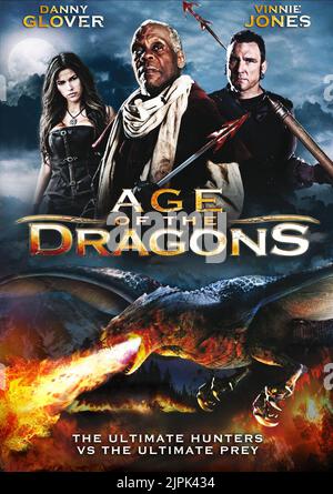 SOFIA PERNAS, Danny Glover, Vinnie Jones, Plakat, ALTER DES DRACHEN, 2011 Stockfoto