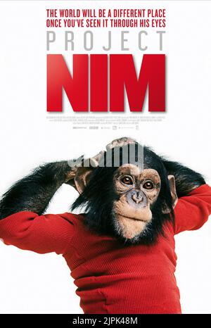 FILMPLAKAT, PROJEKT NIM, 2011 Stockfoto