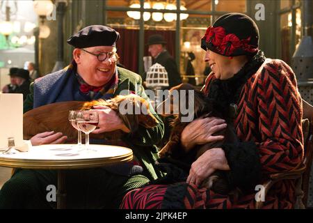 RICHARD GRIFFITHS, FRANCES DE LA TOUR, HUGO, 2011 Stockfoto