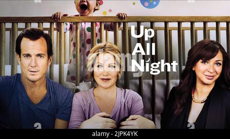 WILL ARNETT, Christina Applegate, Maya Rudolph, Plakat, DIE GANZE NACHT, 2011 Stockfoto