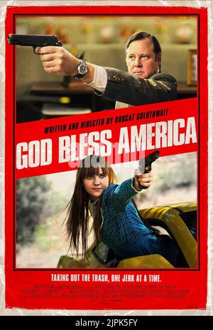 JOEL MURRAY, TARA LYNNE BARR, Plakat, GOD BLESS AMERICA, 2011 Stockfoto