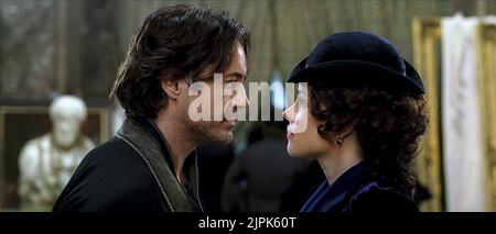 ROBERT Downey Jr., RACHEL MCADAMS, SHERLOCK HOLMES: EIN SPIEL DER SCHATTEN, 2011 Stockfoto