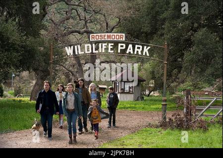 DAMON,JOHANSSON,FUGIT,GALLO,FANNING,JONES,FORD, WIR KAUFTEN EINEN ZOO, 2011 Stockfoto