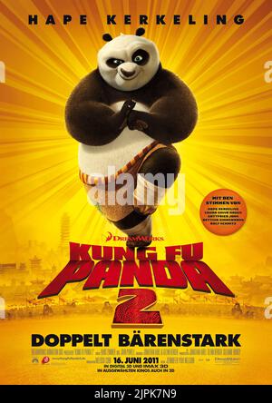 PO DER PANDA, KUNG FU PANDA 2, 2011 Stockfoto