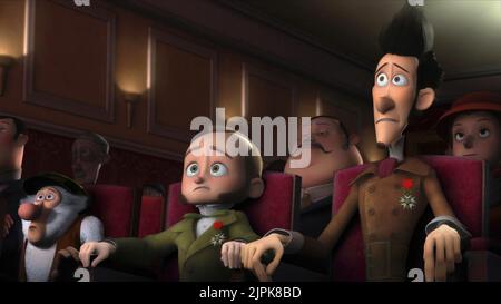 CHARLES, EMILE, Raoul, EINEM MONSTER, DAS IN PARIS, 2011 Stockfoto