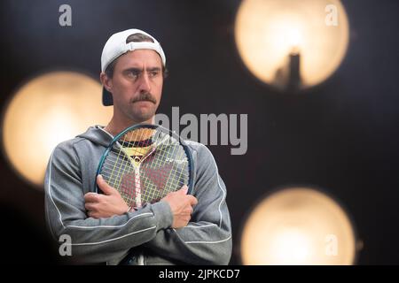 März 8 2022; Indian Wells, CA 2022 BNP Paribas Open Steve Johnson (USA) Stockfoto