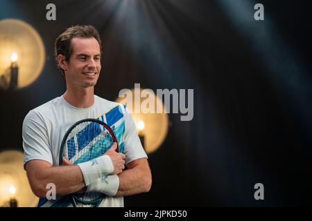 März 8 2022; Indian Wells, CA 2022 BNP Paribas Open Andy Murray (GBR) Stockfoto