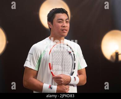 März 8 2022; Indian Wells, CA 2022 BNP Paribas Open Brandon Nakashima (USA) Stockfoto