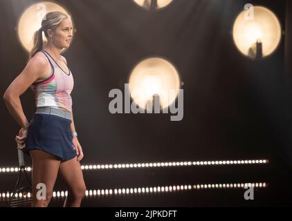 März 8 2022; Indian Wells, CA 2022 BNP Paribas Open Shelby Rogers (USA) Stockfoto