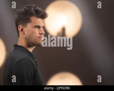 März 8 2022; Indian Wells, CA 2022 BNP Paribas Open Dominic Thiem (AUT) Stockfoto