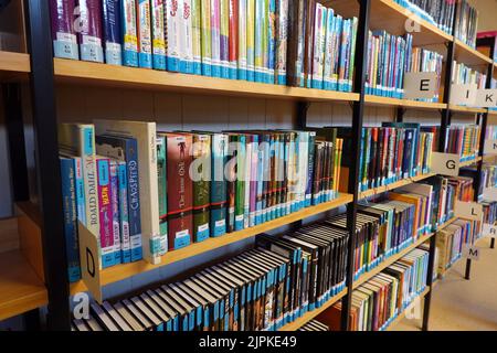 Bibliothek, Buchhandlung, Buchhandlungen, Buchhandlung, Buchhandlungen, Bibliotheken Stockfoto