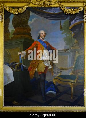 Frankreich, Loir-et-Cher (41), Loire-Tal, UNESCO-Weltkulturerbe, Chambord, Schloss Chambord, Ludwig von Frankreich, Dauphin von Frankreich, 1772 Stockfoto