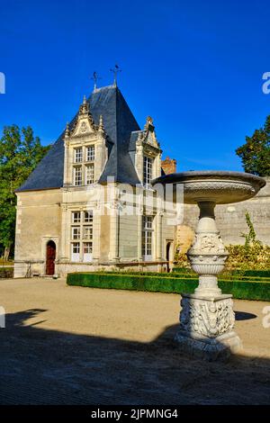 Frankreich, Loir-et-Cher (41), Sologne, château de Villesavin // Frankreich, Loir et Cher (41), Sologne, Schloss von Villesavin Stockfoto