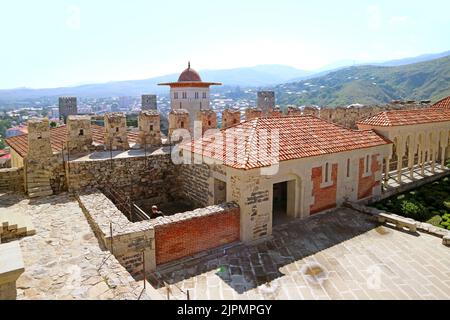 Im historischen Komplex der Ratati Festung, auch bekannt als Akhaltsikhe Burg in Samtskhe-javakheti Region, Georgien Stockfoto