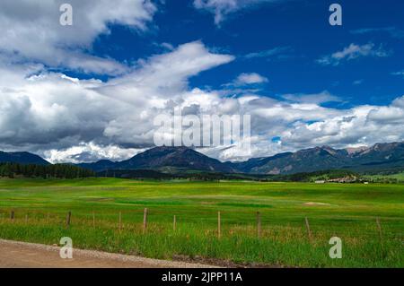 Pagosa Springs, Co Stockfoto