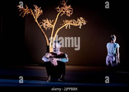 Edinburgh Schottland, Großbritannien 19. August 2022. Wir sind Monchichi im Studio für das Edinburgh International Festival. Credit sst/alamy live News Stockfoto