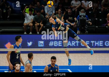 Bologna, Italien. 20.. Juli 2022. Volley Nations League 2022 - die Finals - Italien gegen Niederlande Stockfoto